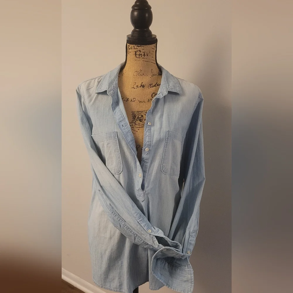 Denim Top - Picture 1 of 7